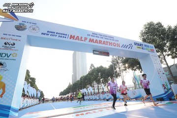 BINH DUONG NEW CITY HALF MARATHON 2024 - Ảnh #1821395
