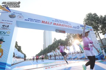 BINH DUONG NEW CITY HALF MARATHON 2024 - Ảnh #1820491