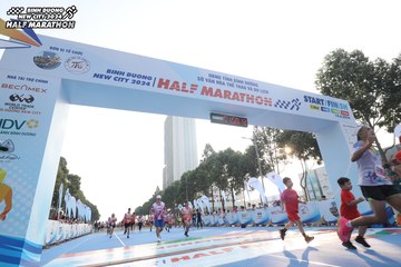 BINH DUONG NEW CITY HALF MARATHON 2024 - Ảnh #1821077