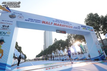 BINH DUONG NEW CITY HALF MARATHON 2024 - Ảnh #1820135