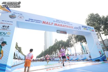 BINH DUONG NEW CITY HALF MARATHON 2024 - Ảnh #1821962