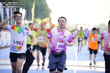 BINH DUONG NEW CITY HALF MARATHON 2024 - Ảnh #1762435