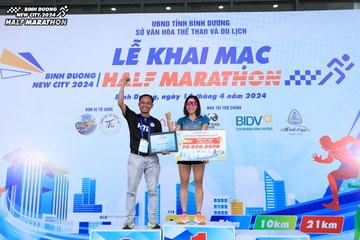 BINH DUONG NEW CITY HALF MARATHON 2024 - Ảnh #1790630