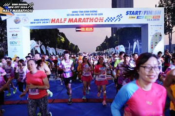 BINH DUONG NEW CITY HALF MARATHON 2024 - Ảnh #1737352