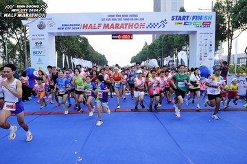 BINH DUONG NEW CITY HALF MARATHON 2024 - Ảnh #1770488