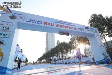 BINH DUONG NEW CITY HALF MARATHON 2024 - Ảnh #1820037