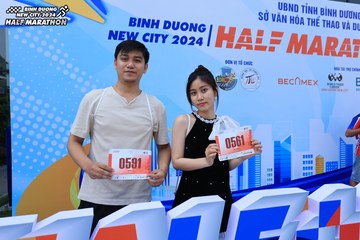 BINH DUONG NEW CITY HALF MARATHON 2024 - Ảnh #1723705