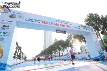 BINH DUONG NEW CITY HALF MARATHON 2024 - Ảnh #1820852