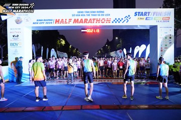 BINH DUONG NEW CITY HALF MARATHON 2024 - Ảnh #1737342