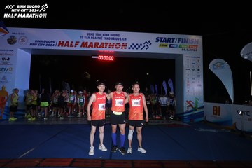 BINH DUONG NEW CITY HALF MARATHON 2024 - Ảnh #1737700