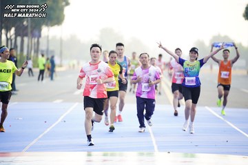 BINH DUONG NEW CITY HALF MARATHON 2024 - Ảnh #1758577