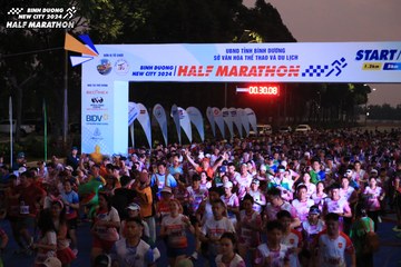 BINH DUONG NEW CITY HALF MARATHON 2024 - Ảnh #1737945