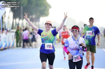 BINH DUONG NEW CITY HALF MARATHON 2024 - Ảnh #1760910