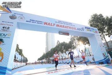 BINH DUONG NEW CITY HALF MARATHON 2024 - Ảnh #1820906