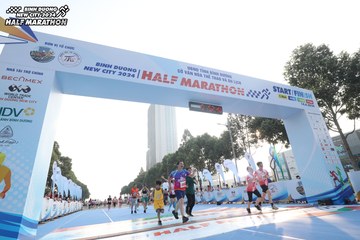 BINH DUONG NEW CITY HALF MARATHON 2024 - Ảnh #1821282