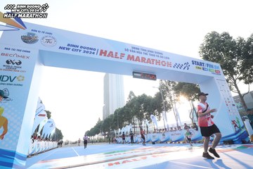 BINH DUONG NEW CITY HALF MARATHON 2024 - Ảnh #1820725