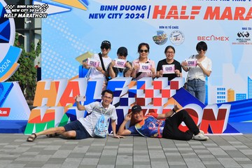 BINH DUONG NEW CITY HALF MARATHON 2024 - Ảnh #1724182