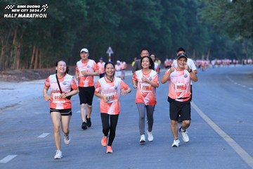 BINH DUONG NEW CITY HALF MARATHON 2024 - Ảnh #1750742