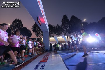 BINH DUONG NEW CITY HALF MARATHON 2024 - Ảnh #1737926