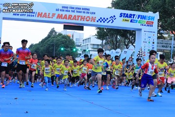BINH DUONG NEW CITY HALF MARATHON 2024 - Ảnh #1729075
