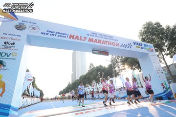 BINH DUONG NEW CITY HALF MARATHON 2024 - Ảnh #1820954