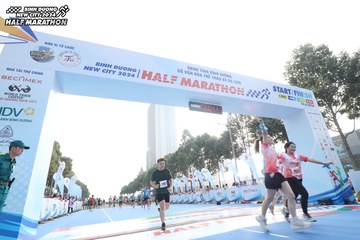 BINH DUONG NEW CITY HALF MARATHON 2024 - Ảnh #1822127