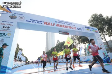 BINH DUONG NEW CITY HALF MARATHON 2024 - Ảnh #1821665
