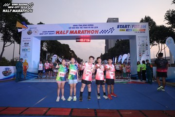 BINH DUONG NEW CITY HALF MARATHON 2024 - Ảnh #1738012