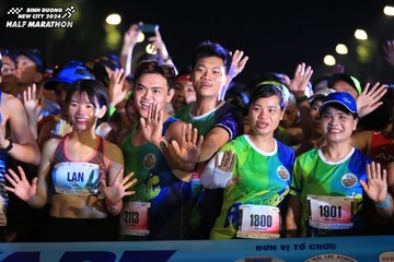 BINH DUONG NEW CITY HALF MARATHON 2024 - Ảnh #1737635