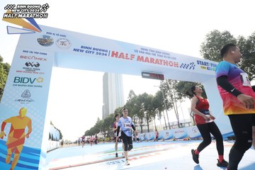 BINH DUONG NEW CITY HALF MARATHON 2024 - Ảnh #1818802