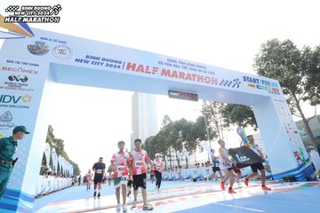 BINH DUONG NEW CITY HALF MARATHON 2024 - Ảnh #1821991