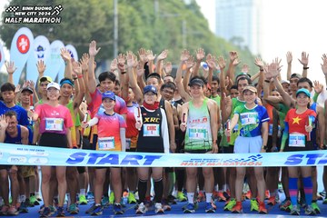BINH DUONG NEW CITY HALF MARATHON 2024 - Ảnh #1736152