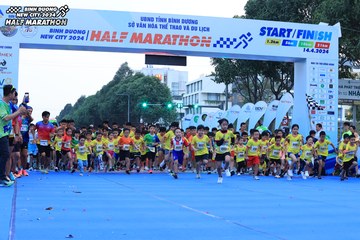 BINH DUONG NEW CITY HALF MARATHON 2024 - Ảnh #1729070