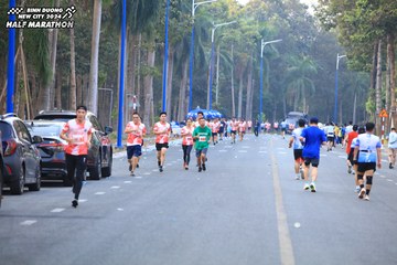 BINH DUONG NEW CITY HALF MARATHON 2024 - Ảnh #1756386
