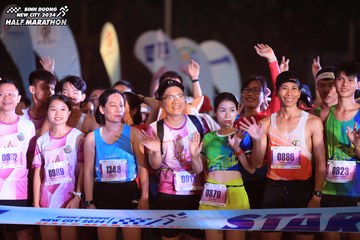 BINH DUONG NEW CITY HALF MARATHON 2024 - Ảnh #1737458