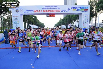 BINH DUONG NEW CITY HALF MARATHON 2024 - Ảnh #1770508