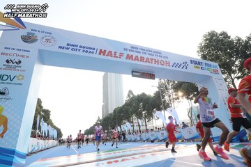 BINH DUONG NEW CITY HALF MARATHON 2024 - Ảnh #1821075