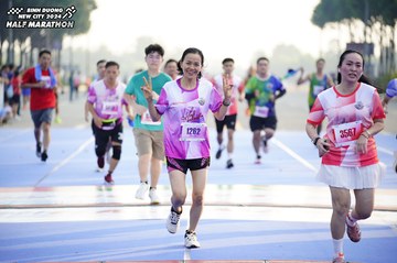BINH DUONG NEW CITY HALF MARATHON 2024 - Ảnh #1761917
