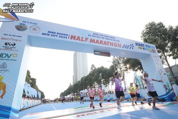 BINH DUONG NEW CITY HALF MARATHON 2024 - Ảnh #1821370