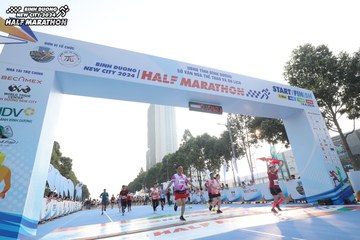 BINH DUONG NEW CITY HALF MARATHON 2024 - Ảnh #1821414