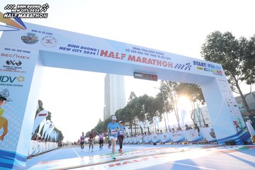 BINH DUONG NEW CITY HALF MARATHON 2024 - Ảnh #1820577