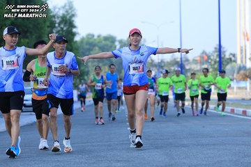 BINH DUONG NEW CITY HALF MARATHON 2024 - Ảnh #1766148