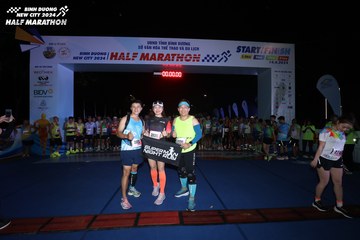 BINH DUONG NEW CITY HALF MARATHON 2024 - Ảnh #1737729