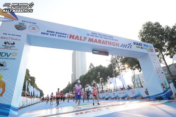 BINH DUONG NEW CITY HALF MARATHON 2024 - Ảnh #1821080