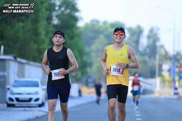 BINH DUONG NEW CITY HALF MARATHON 2024 - Ảnh #1763567