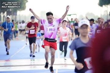 BINH DUONG NEW CITY HALF MARATHON 2024 - Ảnh #1764609