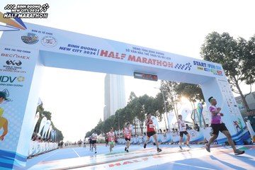 BINH DUONG NEW CITY HALF MARATHON 2024 - Ảnh #1820710