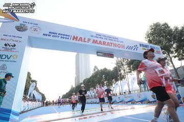 BINH DUONG NEW CITY HALF MARATHON 2024 - Ảnh #1821673