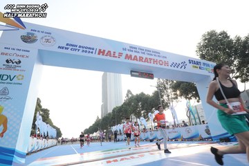 BINH DUONG NEW CITY HALF MARATHON 2024 - Ảnh #1821289