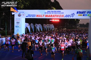 BINH DUONG NEW CITY HALF MARATHON 2024 - Ảnh #1737919